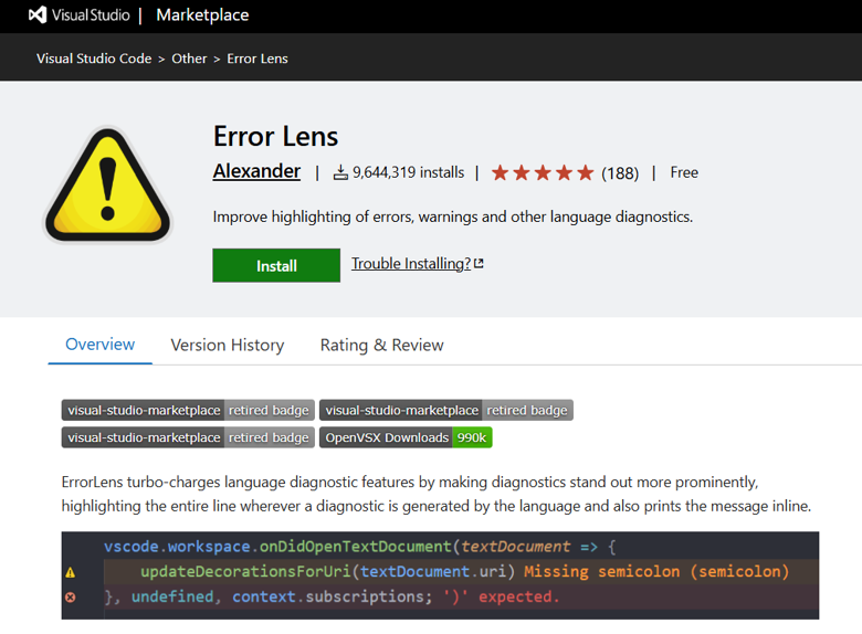Error Lens
