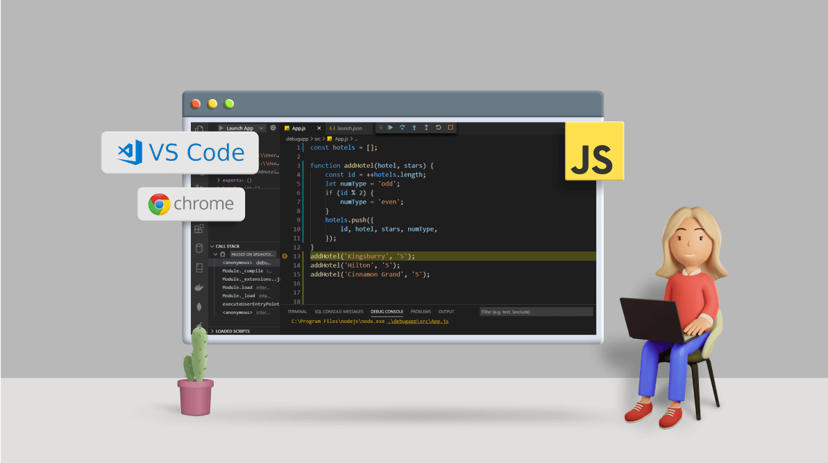 JavaScript Debugging with VS Code and Chrome