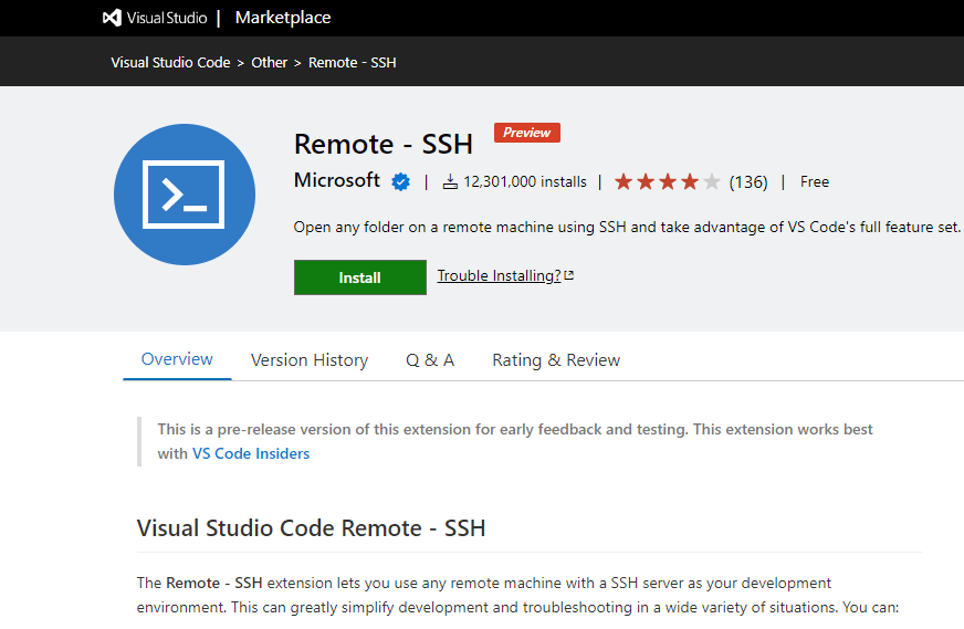 Visual Studio Code Remote - SSH - Visual Studio Code extension
