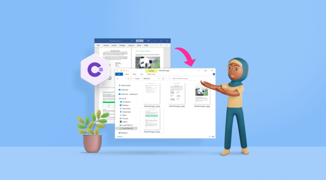 3 Easy Ways to Convert Word Documents to Images in C#