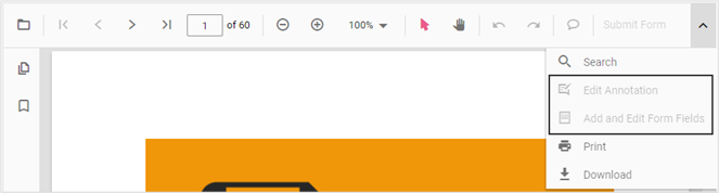 Angular PDF Viewer with Annotations and Form Fields Disabled