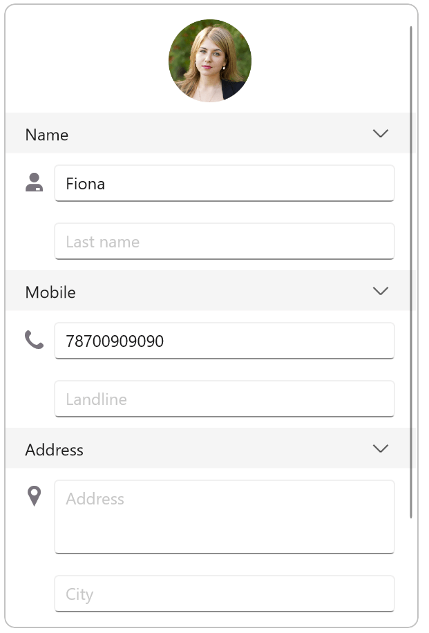 Adding Custom Image Editor to Contact Form