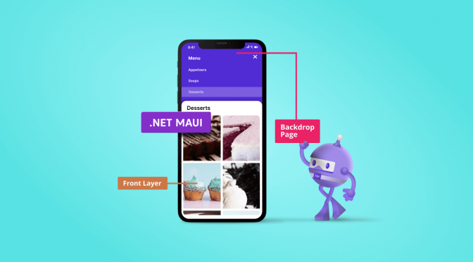 Exploring the New .NET MAUI Backdrop