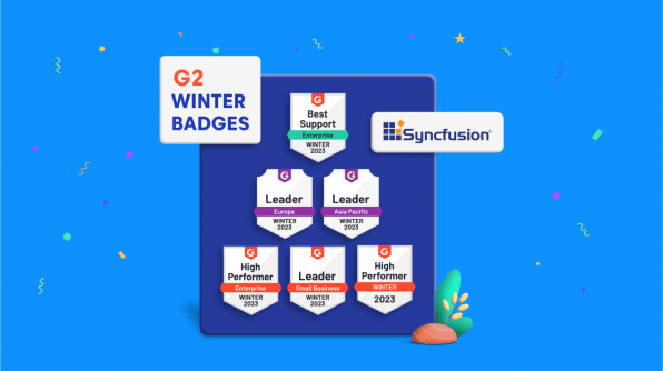 Syncfusion Receives 39 G2 Badges – This Winter