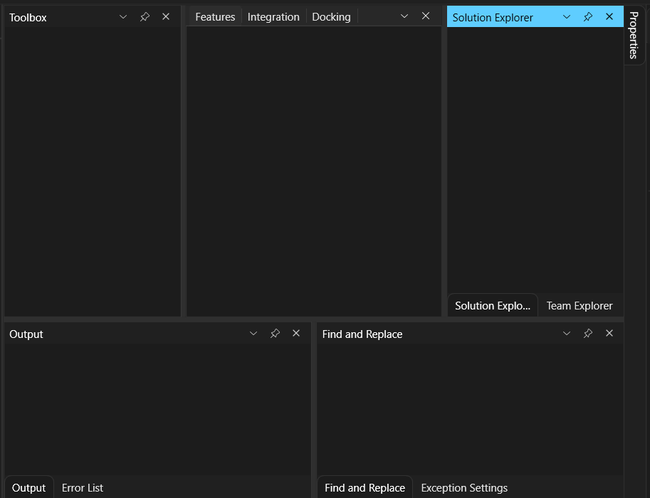 Syncfusion WPF DockingManager in Windows 11 Dark Theme