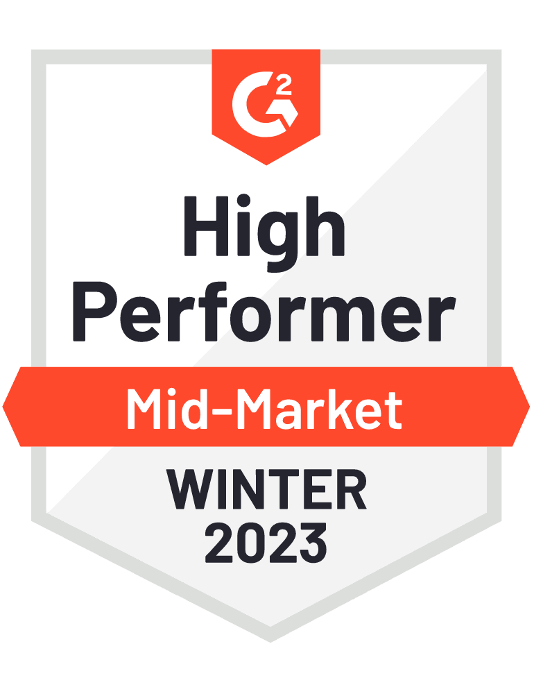 Web Framework High Performer Mid Market