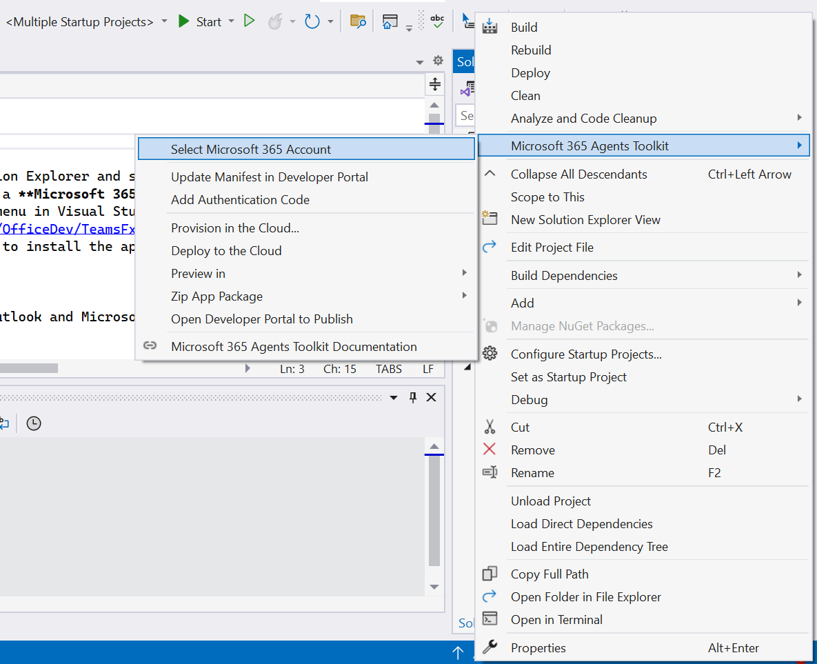Configure the application with Microsoft Teams app