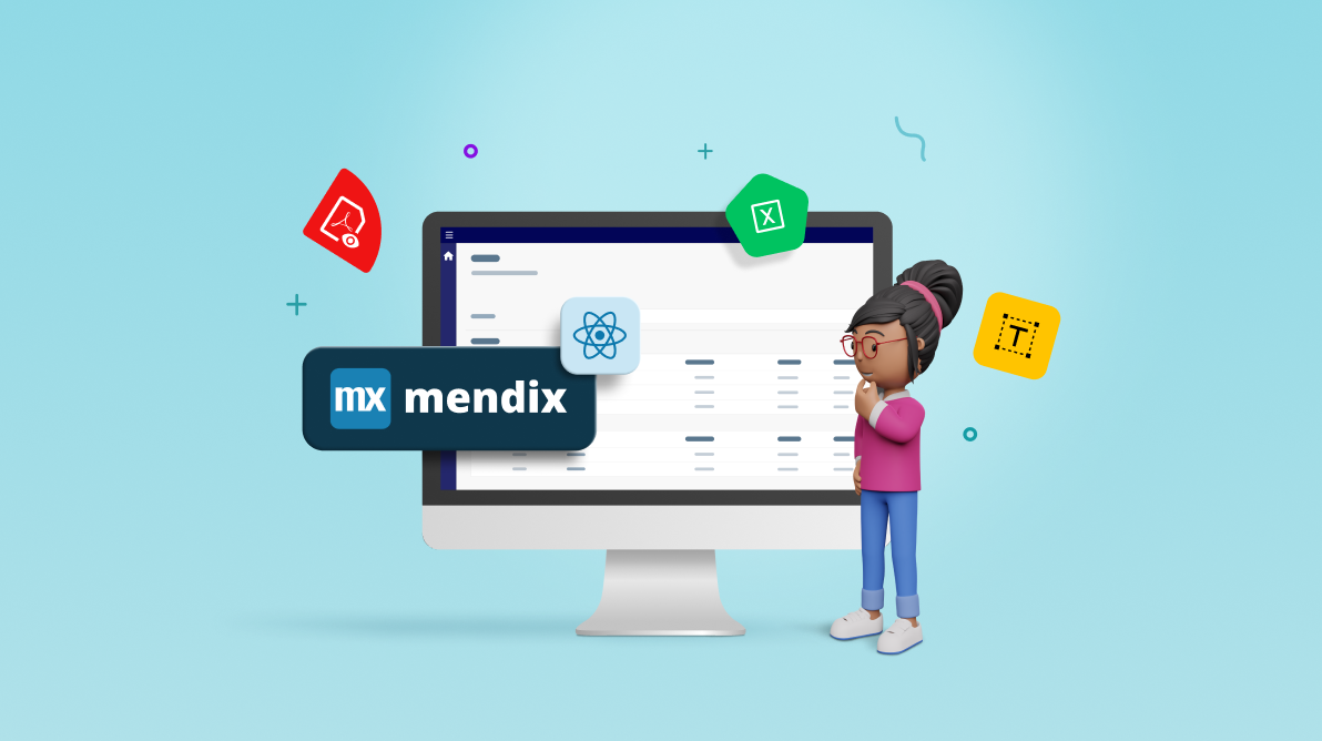 Creating a Mendix Application with Syncfusion React Components
