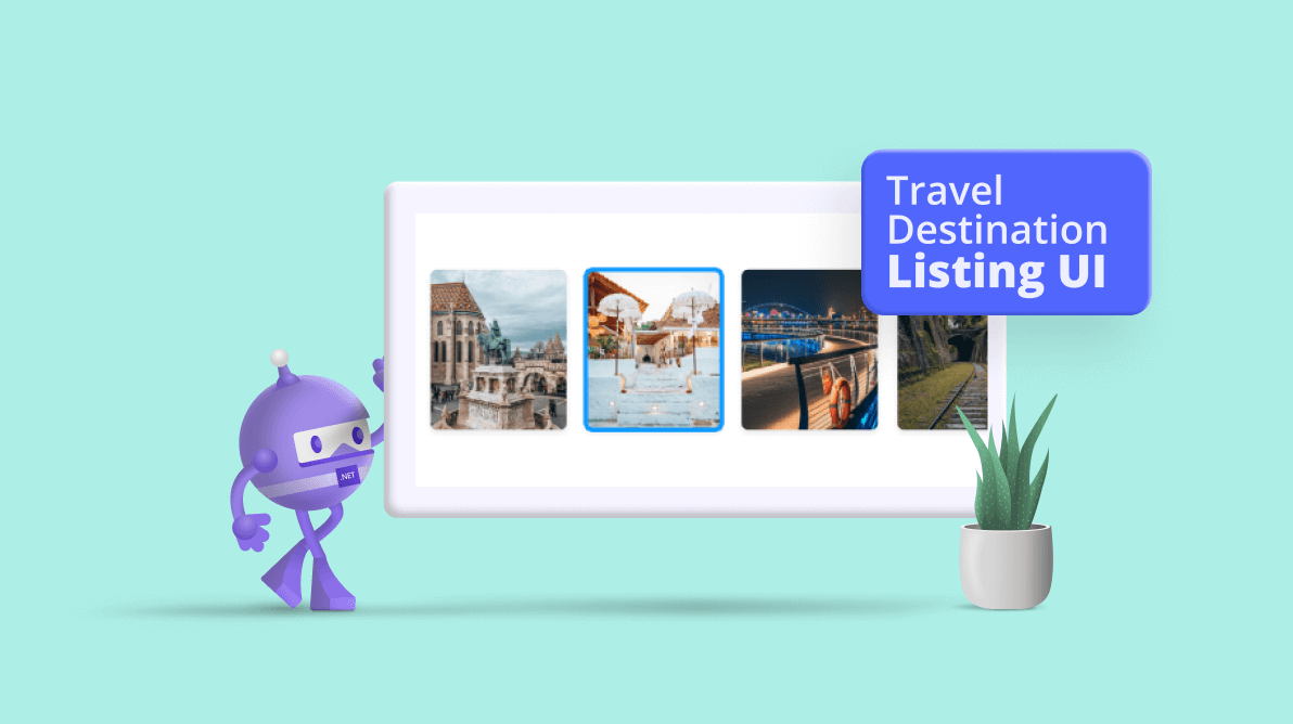 Easily Develop a Travel Destination Listing UI in .NET MAUI