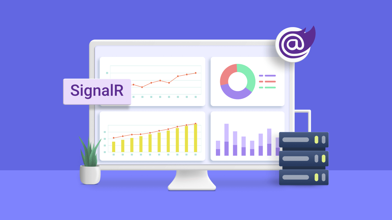 Instantly Update a Real-Time Chart with SignalR in Blazor Server-Side App