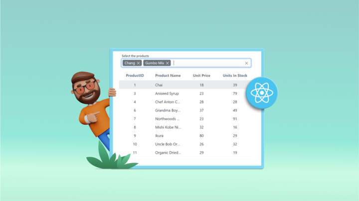 React Multicolumn MultiSelect Dropdown Component | Syncfusion Blogs
