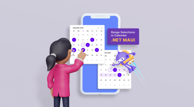 Exploring the Range Selection Modes in .NET MAUI Calendar