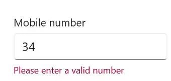 Validate the Data on Property Change in the Sign-Up Form