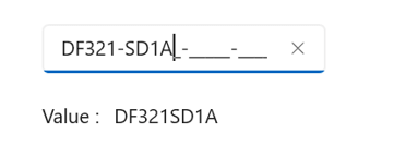 Excluding prompts and literals in the input