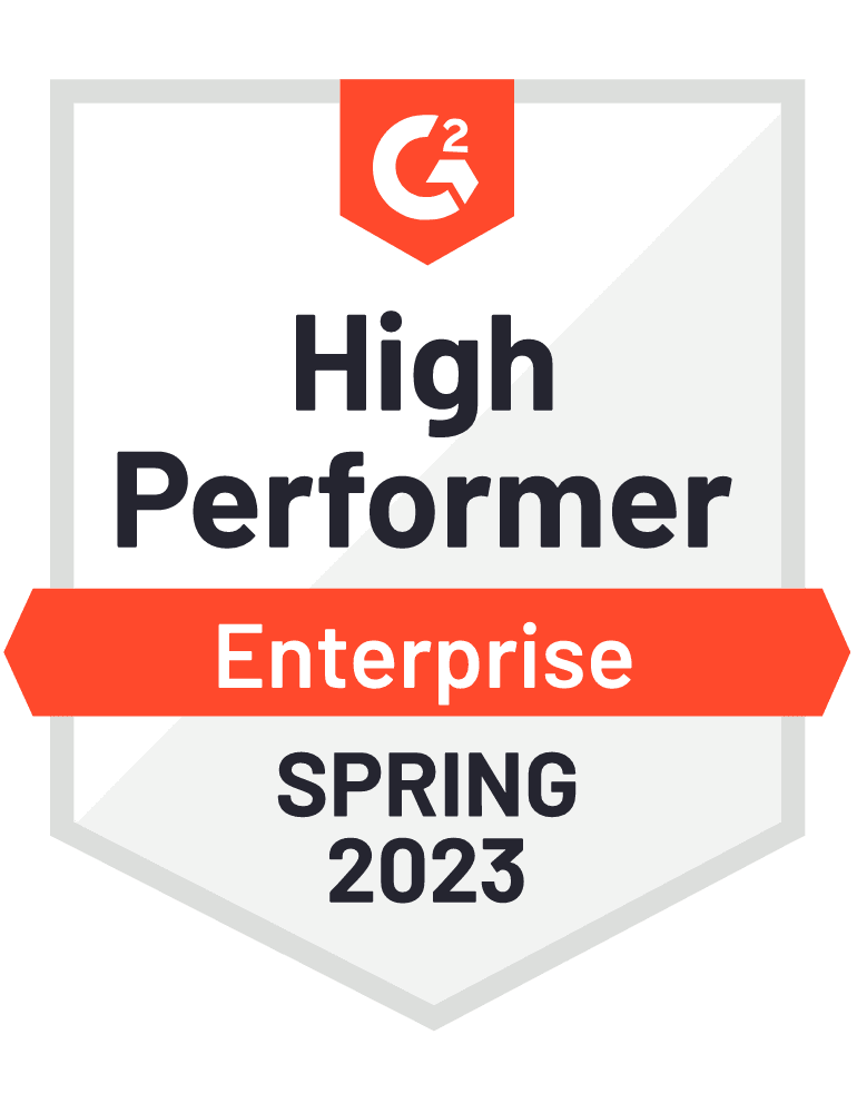 High Performer Enterprise Spring 2023