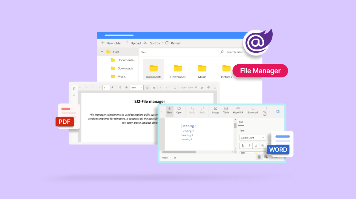 Preview Files in Blazor File Manager: A Comprehensive Guide