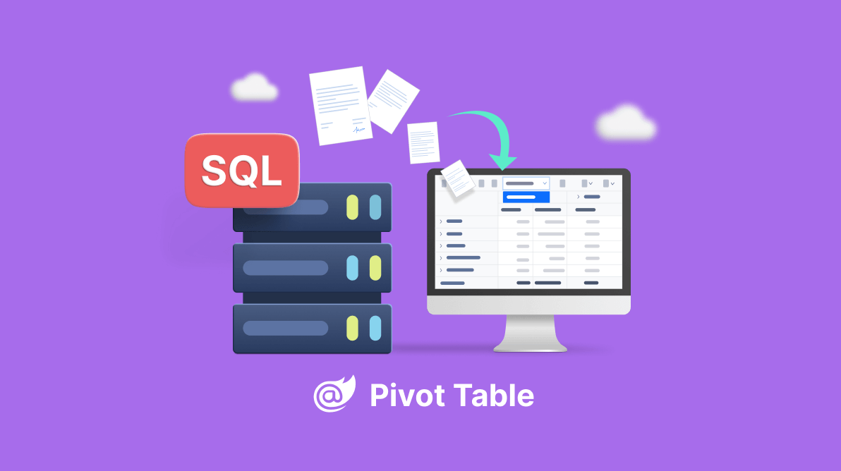 Sql Server Database To Blazor Pivot Table