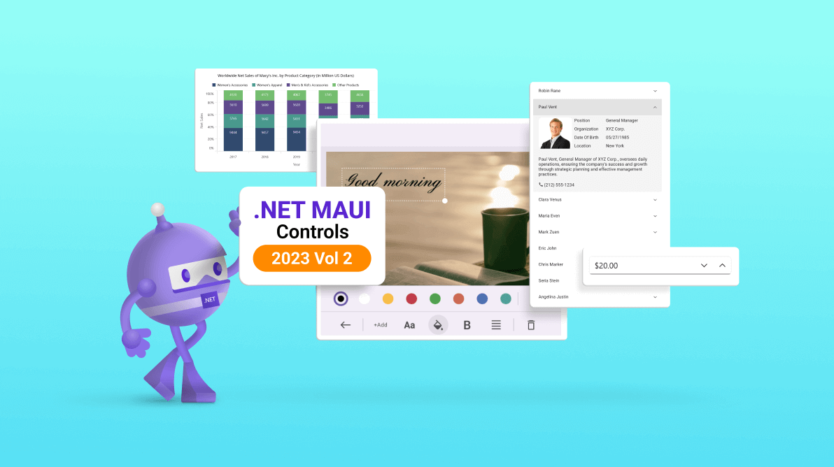 Introducing the 8th Set of .NET MAUI Controls and Features