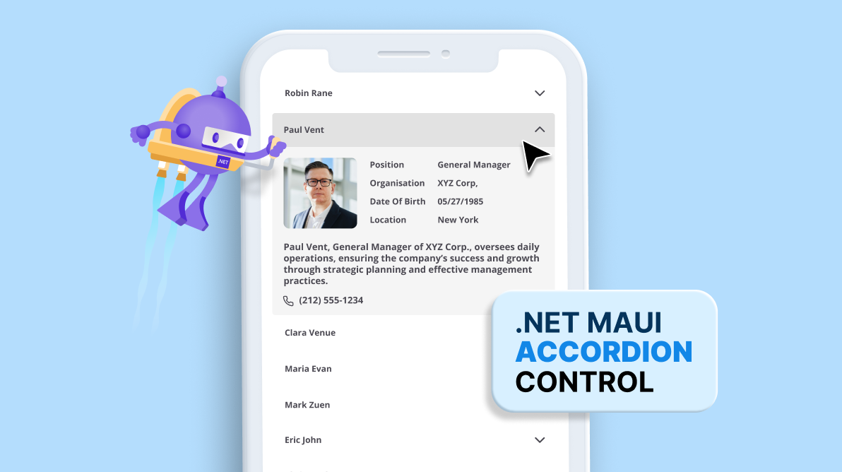 Introducing the New .NET MAUI Accordion Control