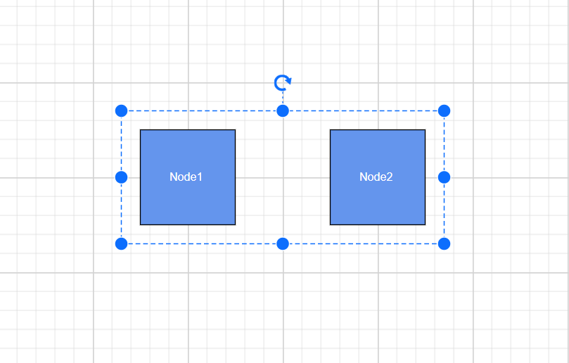 Padding support for node groups in the Blazor Diagram component