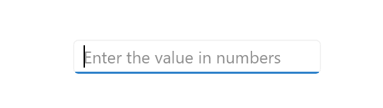 Placeholder Support in .NET MAUI Numeric Entry Control