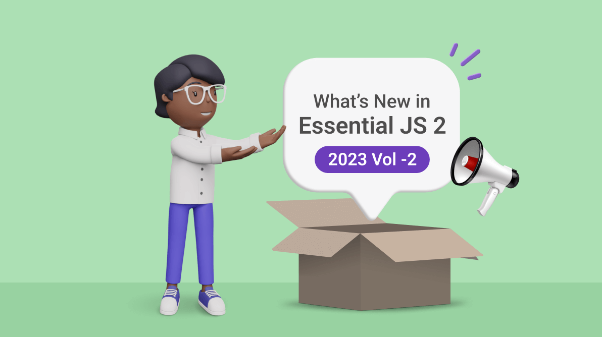 What's New in Syncfusion Essential JS 2: 2023 Volume 2