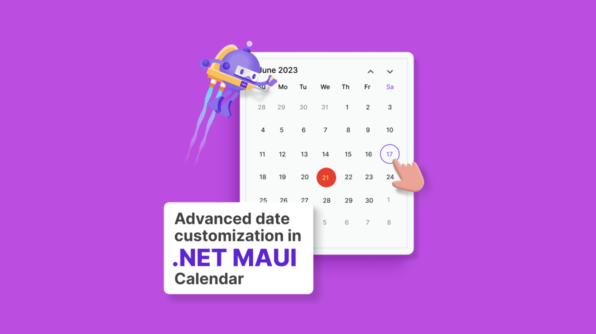 Advanced Date Customization in .NET MAUI Calendar Control