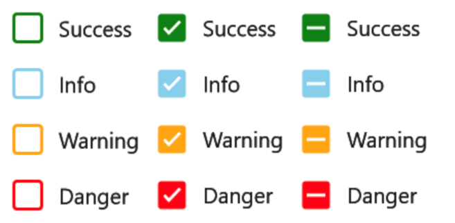 Customizing the States’ colors in .NET MAUI CheckBox Control