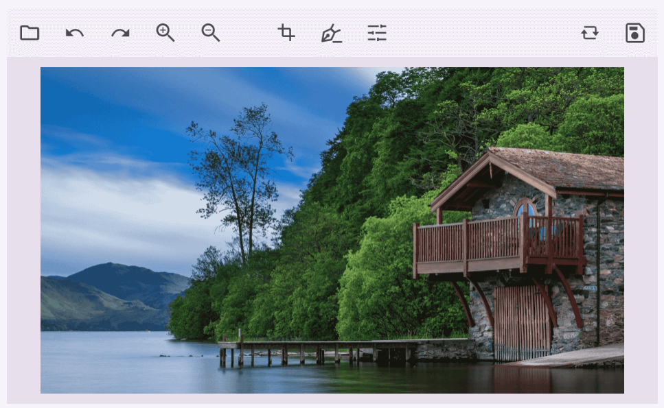 .NET MAUI Image Editor with Custom Toolbar