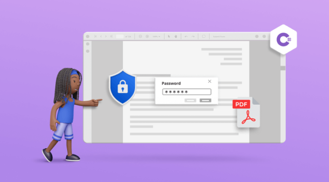 Securing PDF documents in C# with the Syncfusion .NET PDF library