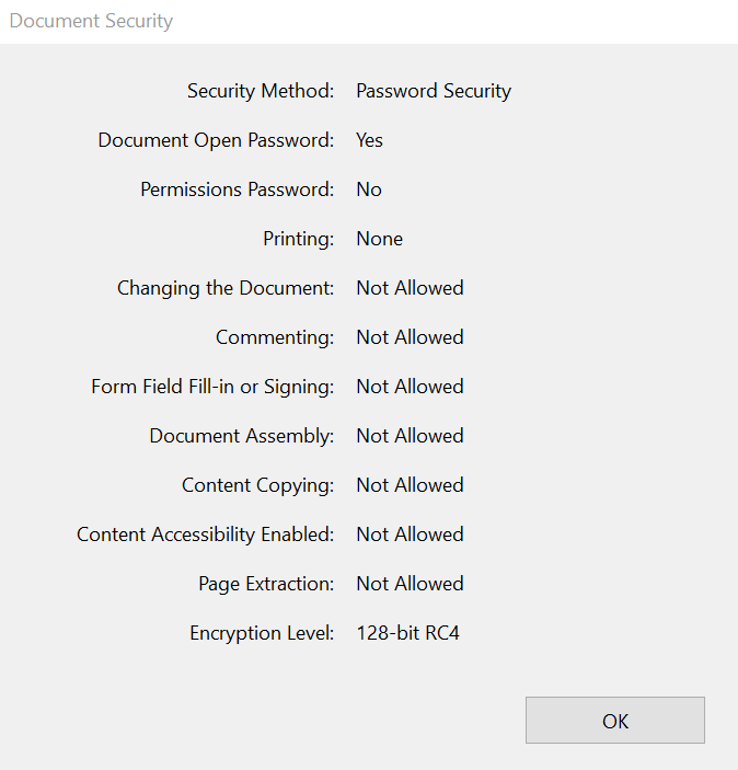 Encrypting a PDF using the Syncfusion C# PDF Library