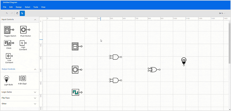 Connect the symbols to the editor