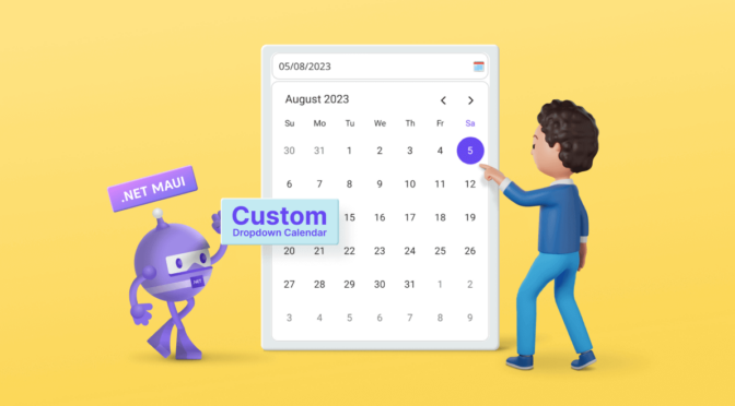 Revolutionize Your User Experience with a Custom Dropdown Calendar in .NET MAUI