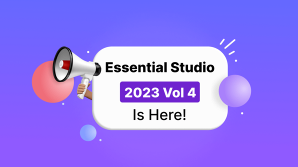 What’s New in Essential Studio: 2023 Volume 4