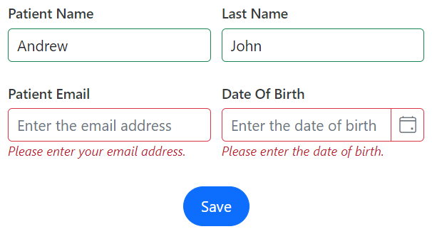 Customizing the number of columns and span in Blazor Data Form