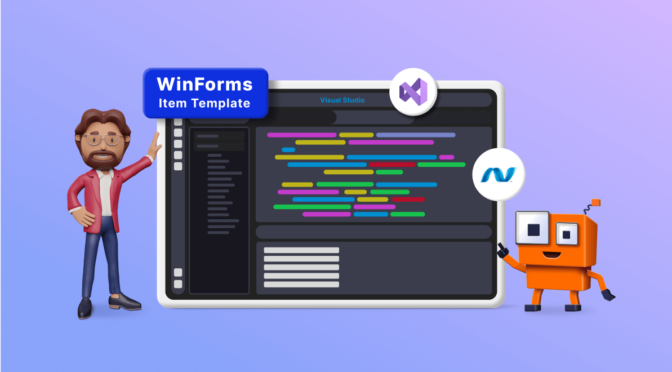Syncfusion WinForms Visual Studio Item Template Support An Overview