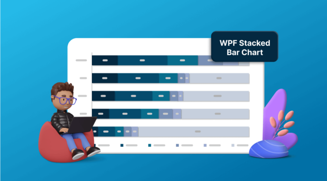Chart of the Week Creating a WPF Stacked Bar Chart to Visualize the Social Media Use of US Teens in 2023