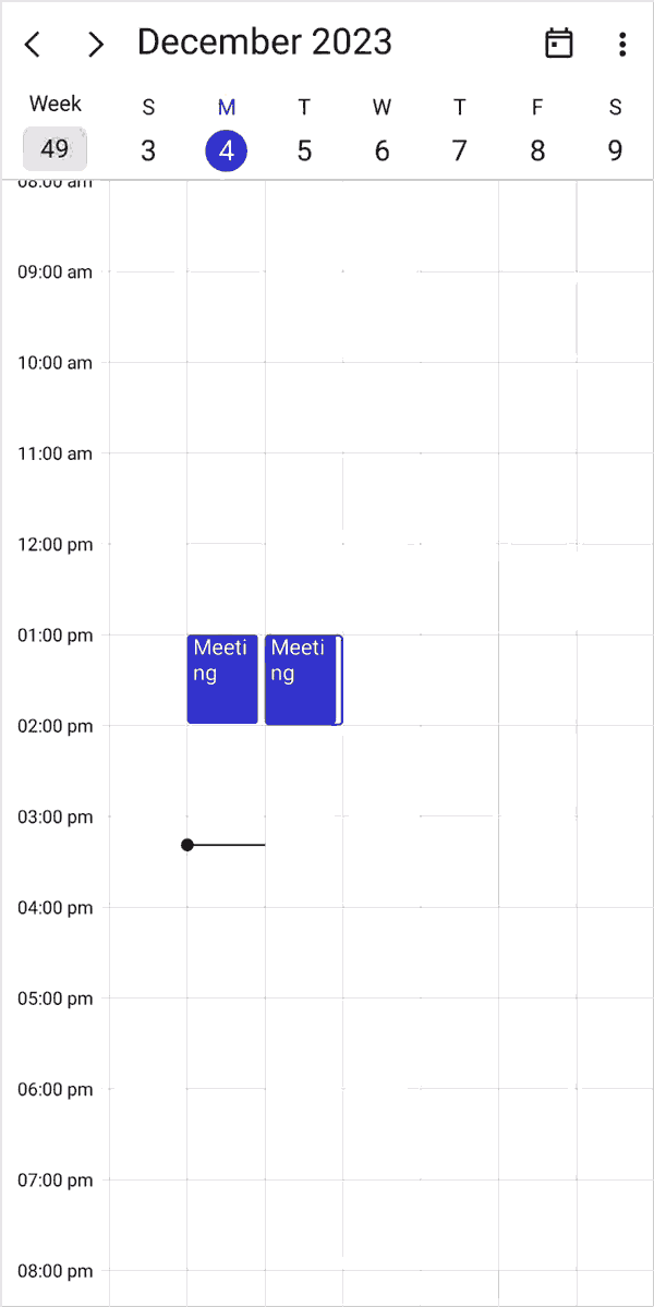 Performing CRUD operations in SQLite database using .NET MAUI Scheduler