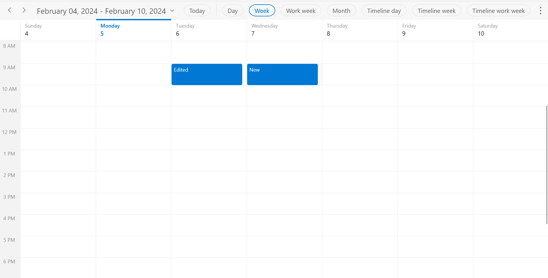 Updating the WinUI Scheduler appointments from the SQLite database