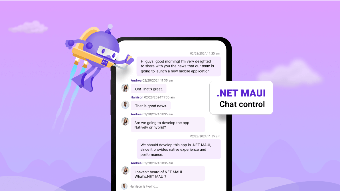Introducing the New .NET MAUI Chat control
