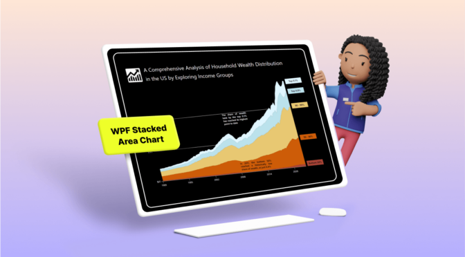Chart of the Week: Creating a WPF Stacked Area Chart to Visualize Wealth Distribution in the U.S.