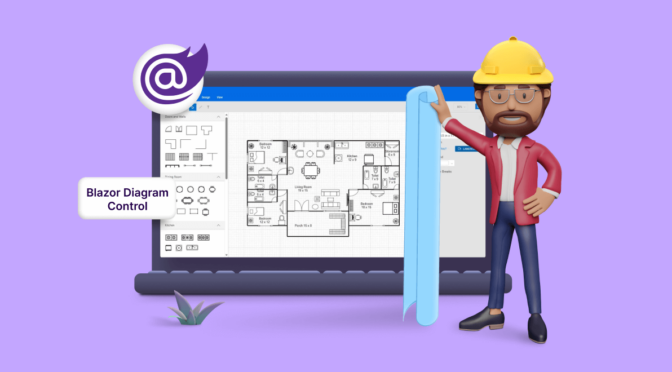 Create Interactive Floor Planner Diagrams using Blazor Diagram Library