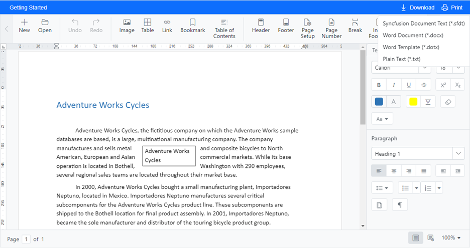 Exporting Word document to Word Template (dotx) format