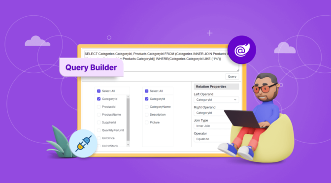 Advanced Query Building techniques Connecting Tables with Joins using Blazor Query Builder