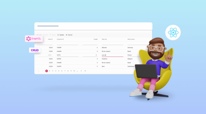 Enhancing Your Application with GraphQL-Based CRUD Operations in Syncfusion React Grid