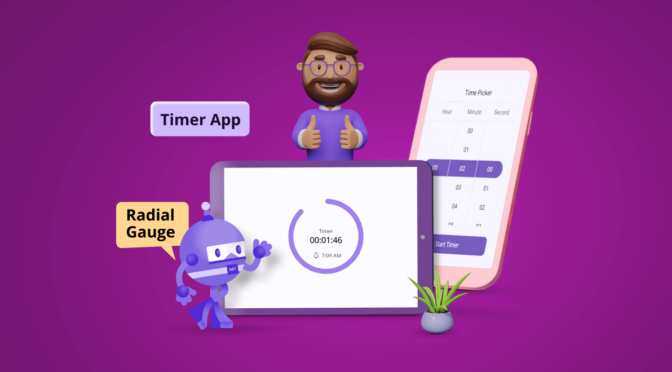 Design a Timer App using .NET MAUI Radial Gauge and Timer Picker