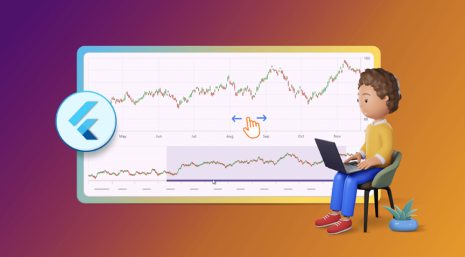 How to add a scrollbar to Syncfusion Flutter Charts