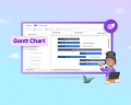 Seamlessly Switch Between Project and Resource Views in the Blazor Gantt Chart