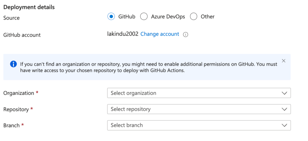 How to Deploy React App on Azure Static Web Apps | Syncfusion Blogs