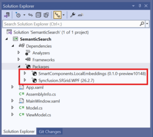 Semantic Searching using Embedding in WPF DataGrid | Syncfusion Blogs